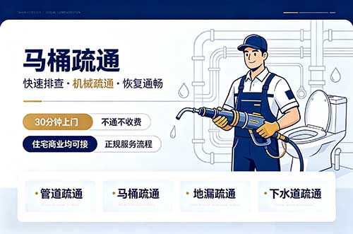 英德马桶疏通